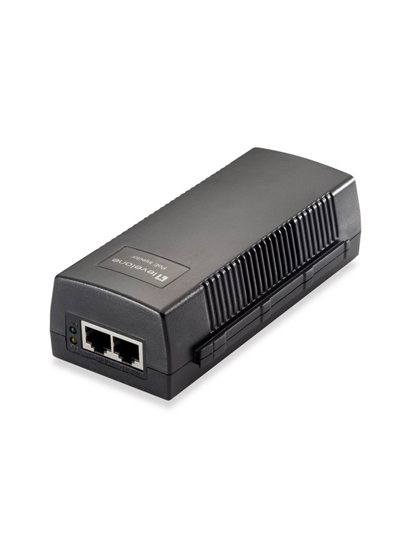 LevelOne GE PoE-Injektor Adapter POI-2012 15.4W Voeding - ATX - 80 Plus