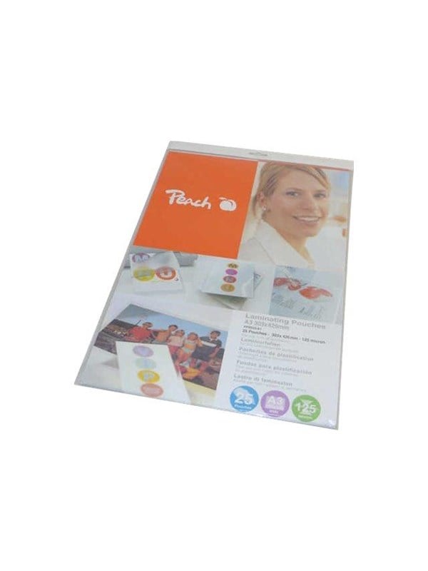Peach - 25-pack - A3 Plus - lamineerhoezen