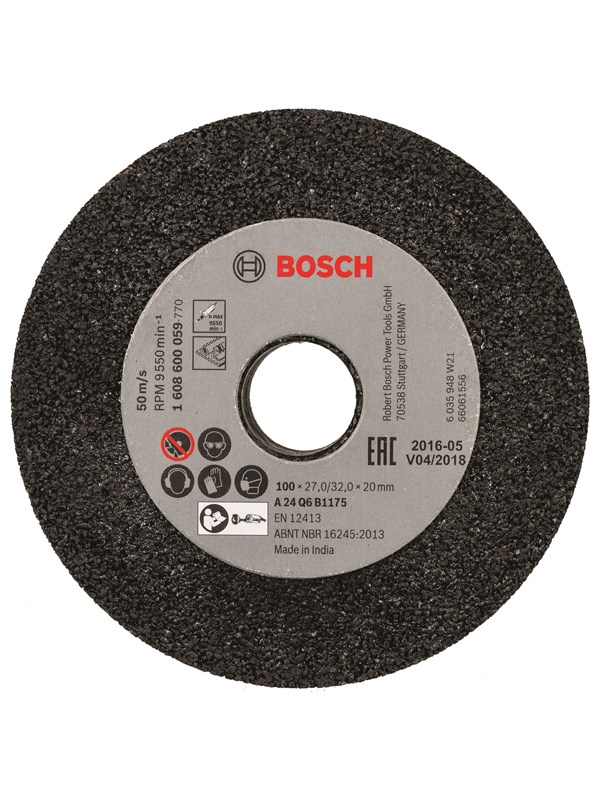 Bosch PRO Metal slijpschijf, 100 x 27 x 20 mm, G24