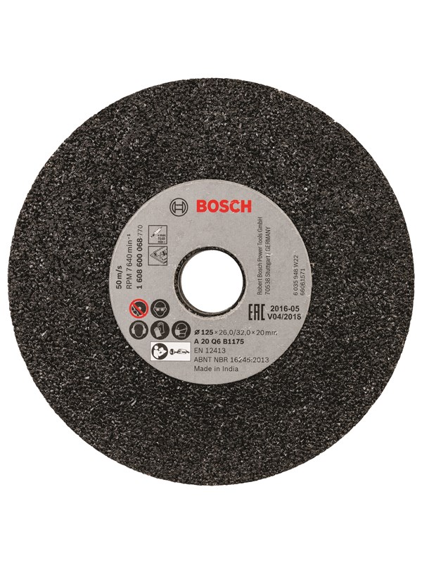 Bosch SLIBESKIVE SIC 125MM K20 GGS 6