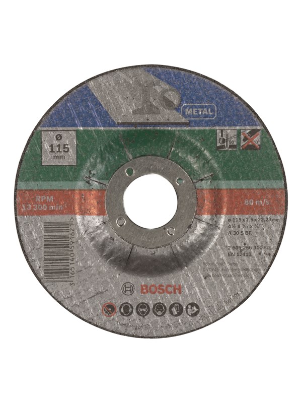 Bosch SKÆRESKIVE Metaal 115X2.5MM GL
