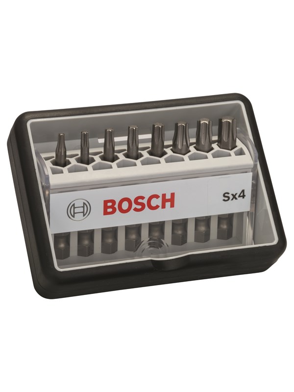 Bosch - 8-delige Robust Line bitset Sx Extra Hard 49 mm, 8-delig