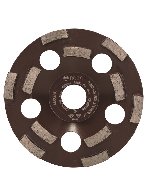 Bosch DIAMANT SCHAAL SCHUURSCHIJF 125X22.2MM