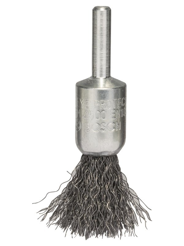 Bosch PENSELBØRSTE BØLGET 15MM STÅL 6MM
