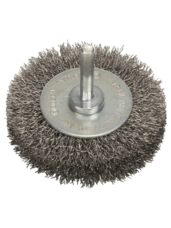 Bosch SKIVEBØRSTE BØLGET 70X0.3X15MM INOX 6MM