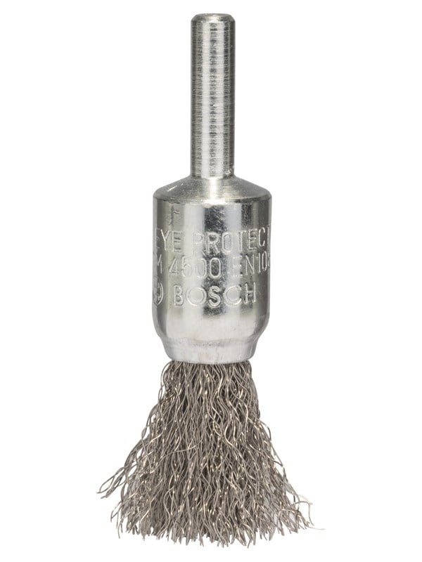 Bosch PENSELBØRSTE BØLGET 15MM INOX 6MM