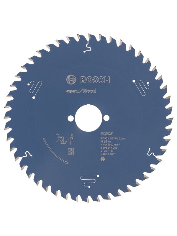 Bosch RUNDSAVKLINGE 200X32X2.8MM 48T EXP Hout