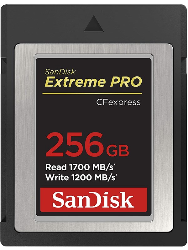 SANDISK Extreme Pro CFexpress - 1700MB/s - 256GB