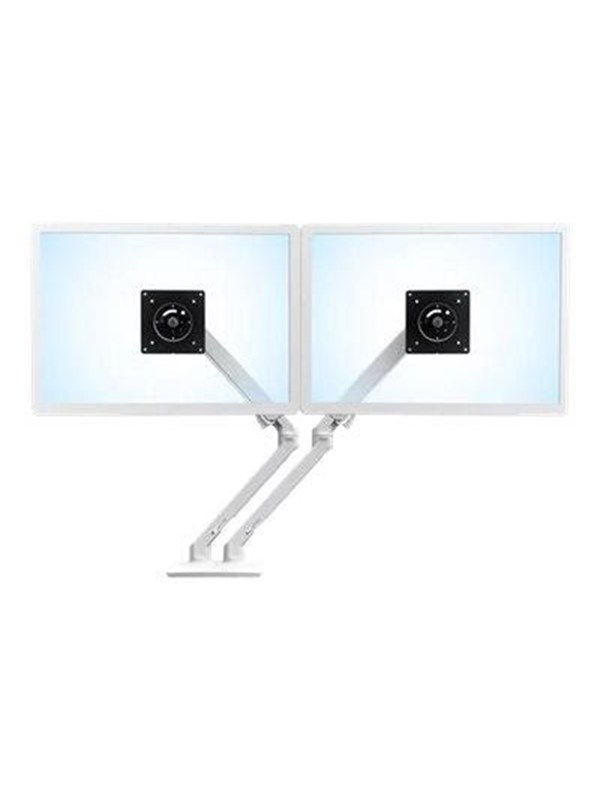 Ergotron MXV Desk Dual Monitor ARM with Under Mount C-Clamp - Bureaubevestiging