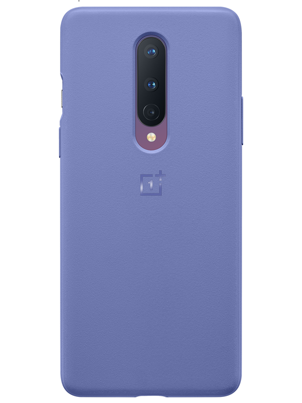 OnePlus 8 - Sandstone Bumper Case - Smoky Paars