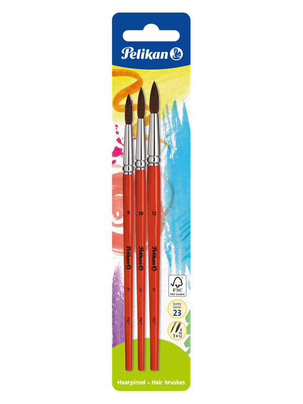 Pelikan Hairbrushes S 23/8/10/12 B