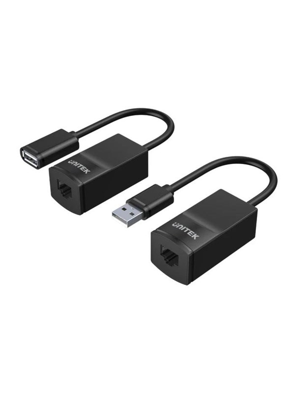 Unitek Y-UE01001 - transmitter and Ontvanger - USB extender - USB