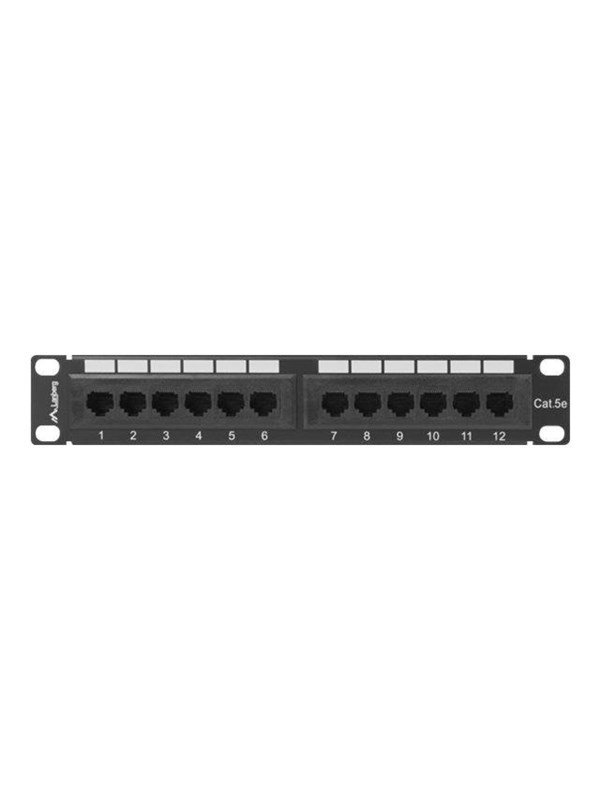 Lanberg PPU5-9012-B - patchpaneel - 1U - 10