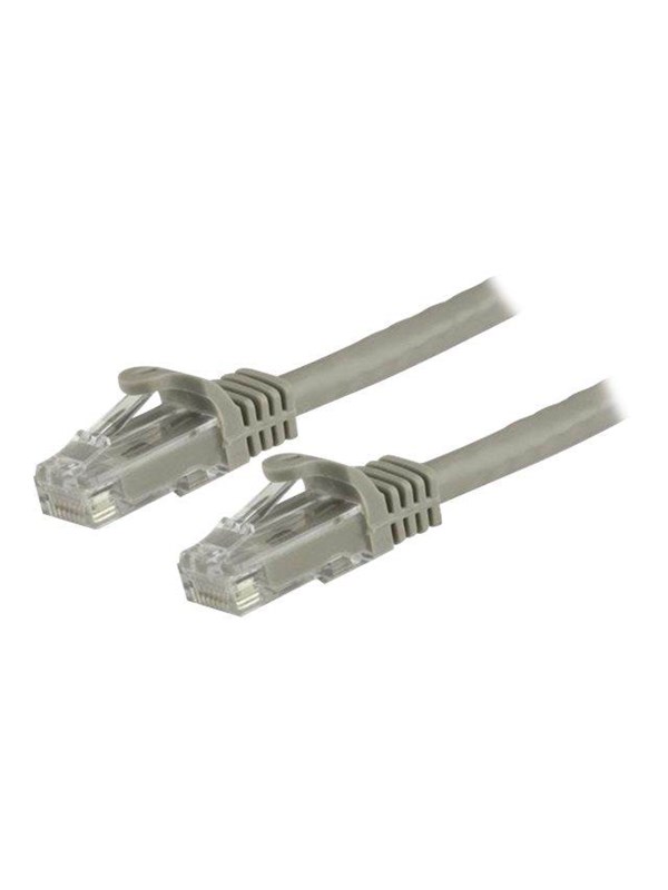 StarTech.com 7.5 m CAT6 Cable - Grijs Patch Cord - Snagless - ETL Verified - patch cable - 7.5 m - Grijs - Grijs - 7.5m