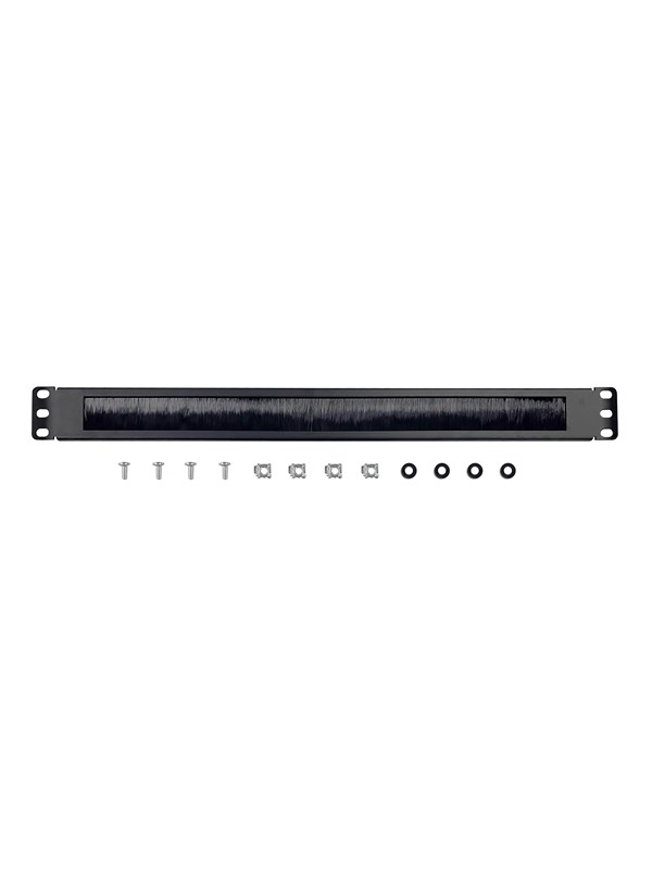 Gembird Rack kabelinvoerpaneel met borstel - 1U