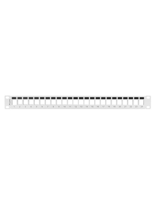 Lanberg PPKS-1024-S - patchpaneel (leeg) - 1U - 19