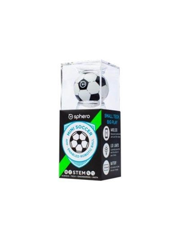 Sphero mini Soccer Robot Bal – App-gestuurde functionaliteit – Inclusief 8 Mini Kegeltjes – Compatibel met iOS, Android, Kindle, Mac, Windows en Chrome - Multi kleur