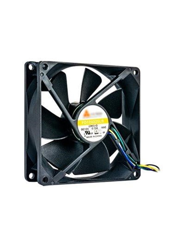 QNAP 92X92X25MM FAN 12V 4PIN - Case ventilator - 92mm - Black