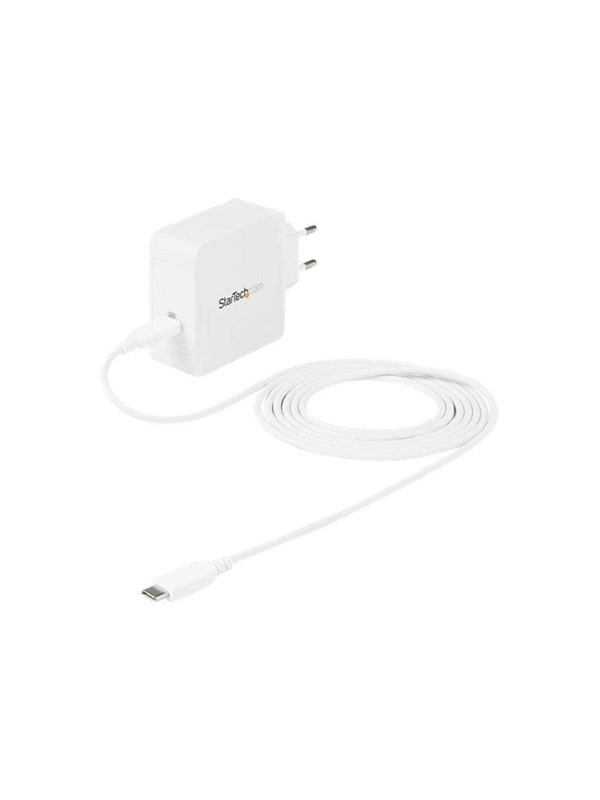 StarTech.com USB C Oplader- USB C Laptop Lader / Snellader - 60W PD - 2m Kabel - Universele Compacte Type C Power Adapter - Dell XPS/Lenovo X1 Carbon/HP EliteBook/MacBook - USB IF/CE Gecertificeerd