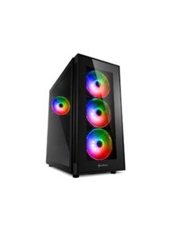 Sharkoon TG5 PRO RGB - Case - Tower - Zwart