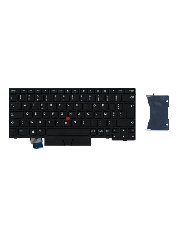 Lenovo - notebook replacement Toetsenbord - with Trackpoint - France - Zwart - Notebook replacement keyboard - Frans - Zwart