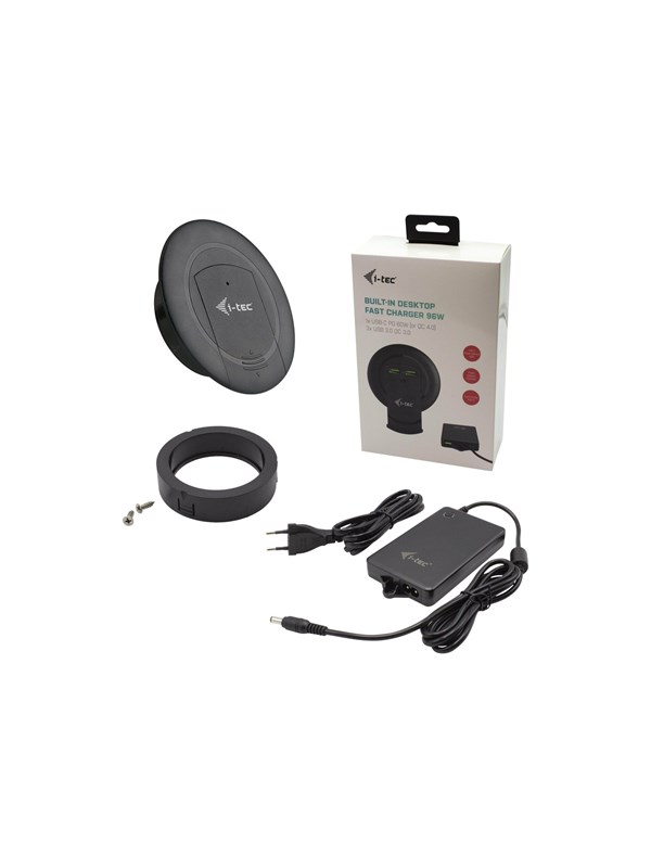 I-Tec Built-in Desktop Fast Charger