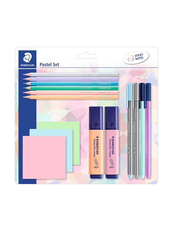 Staedtler Pastel set blister card 100% PEFC