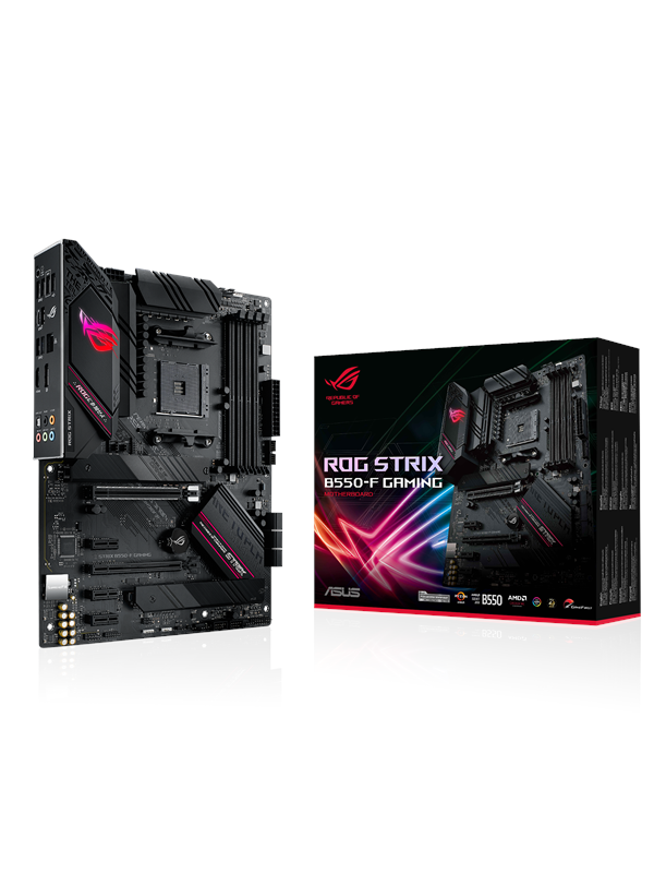 ASUS ROG STRIX B550-F GAMING Moederbord - AMD B550 - AMD AM4 socket - DDR4 RAM - ATX