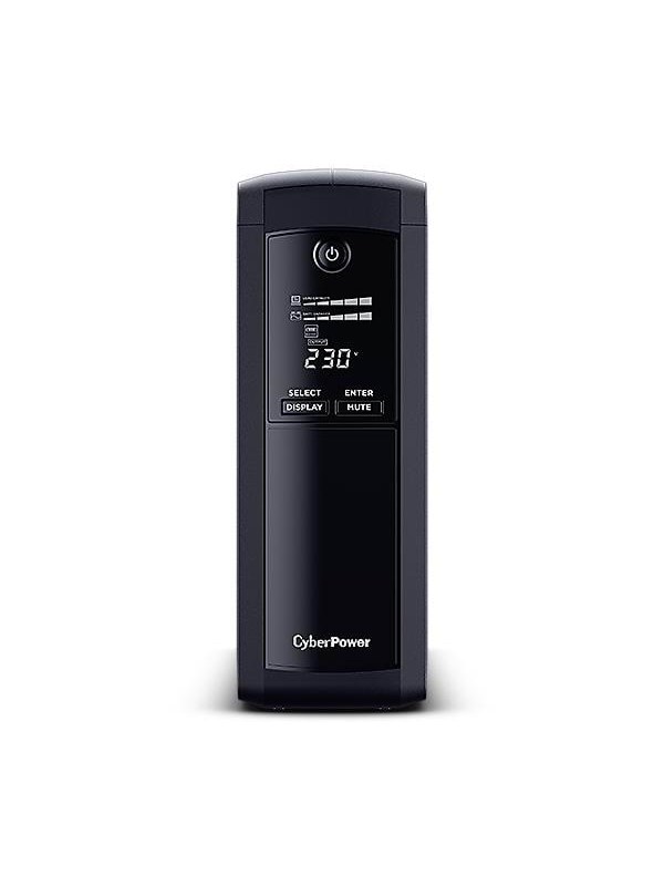 CyberPower VP1200ELCD UPS Line-interactive 1,2 kVA 720 W 4 AC-uitgang(en)