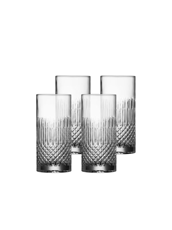 Luigi Bormioli Diamante beer/longdrink Glas - 4 pcs