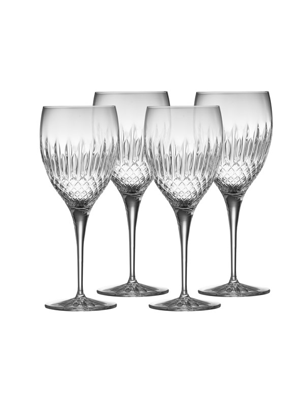 Bormioli Luigi Diamante - Wijnglas - 52 cl - 4 stuks