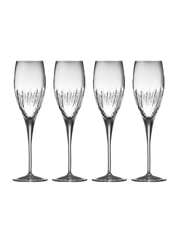 Luigi Bormioli Diamante champagne glass 4 pcs