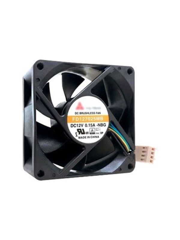 QNAP 70X70X25MM VENTILATOR 12V 4PIN - Case ventilator - 70mm - Black