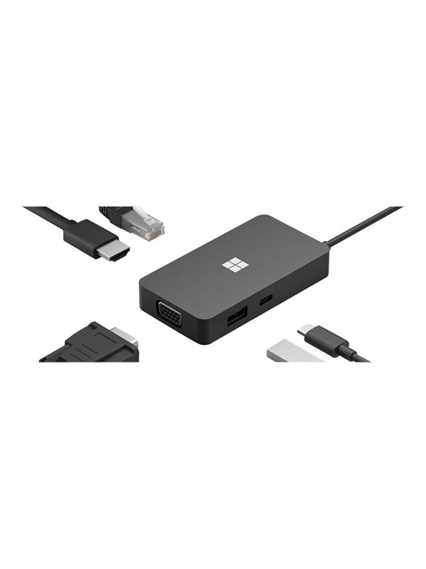Microsoft USB-C Reizen Hub - Docking station - VGA HDMI