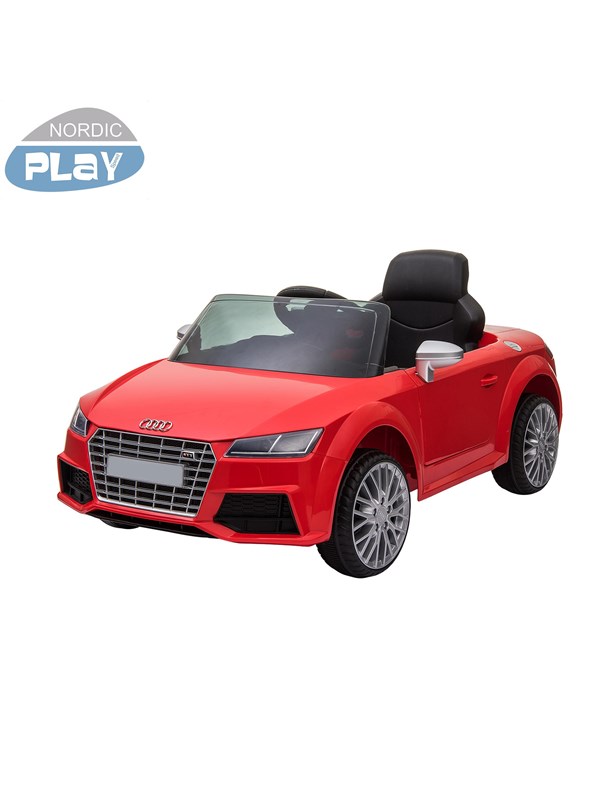 Nordic Play Elektrische auto Audi TTS Roadster 12V met EVA banden