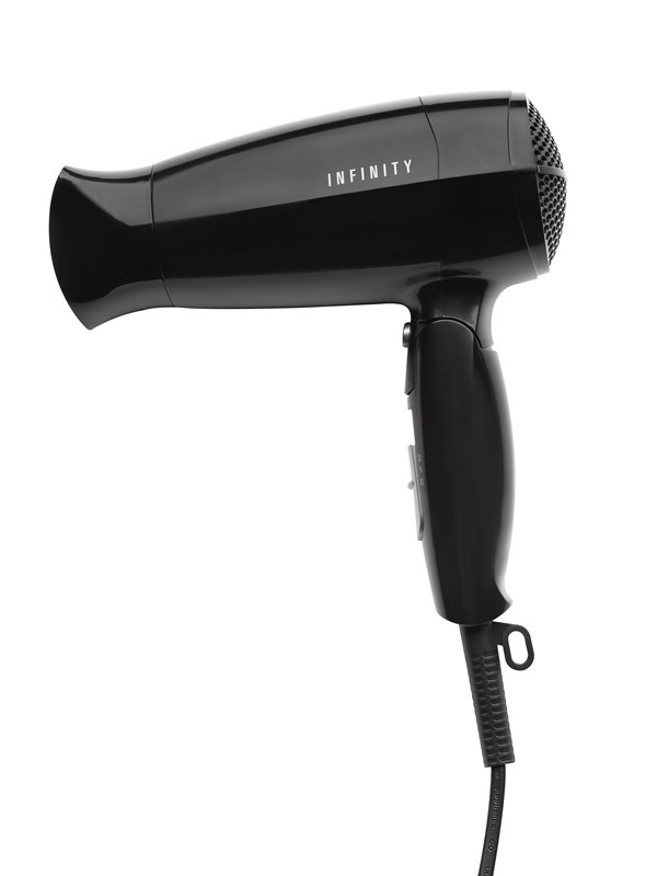 Melissa Haardroger Hair dryer Infinity black/grey - 1600 W