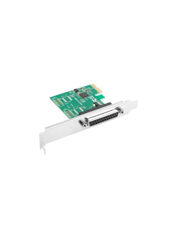 Lanberg Pci Express Adapter Db25 Kaart Voor Laptopcomputer Track Low Profile