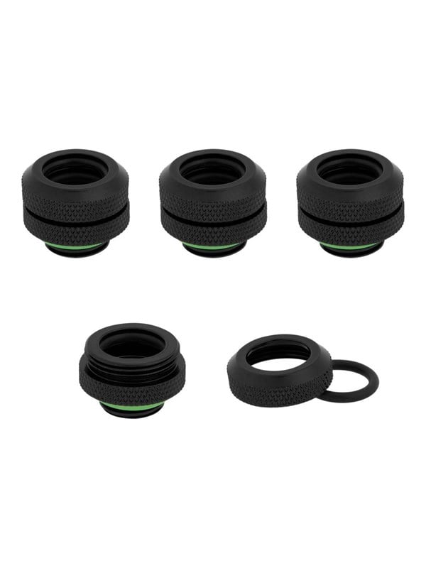 Corsair Hydro X Series XF Hardline Fitting 12MM OD Zwart