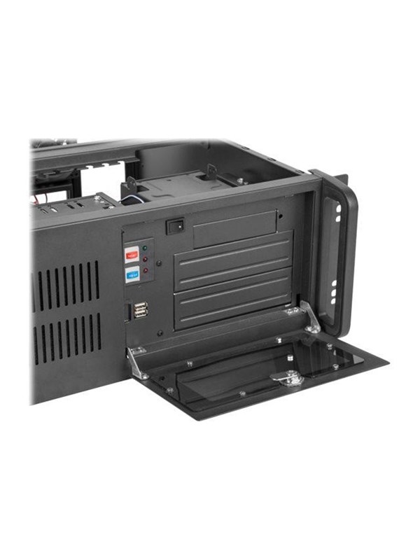 Lanberg - rack-mountable - 4U - ATX - Case - Server (Rack) - Zwart