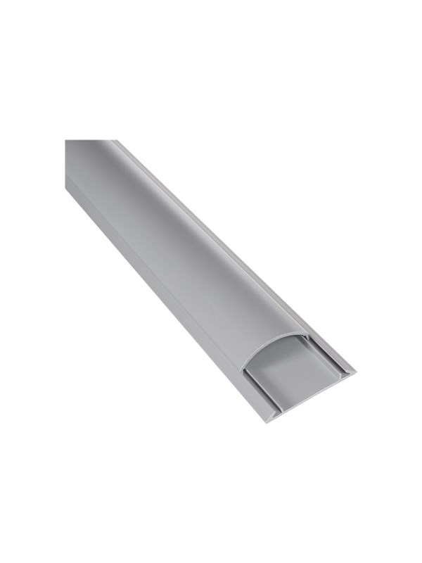 Vloer Kabelkanaal Maclean MCTV-674 - Grijs- Half Round & Self Adhesive