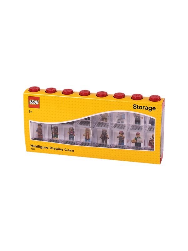 LEGO MINIFIGURE Vitrine 16 - Rood