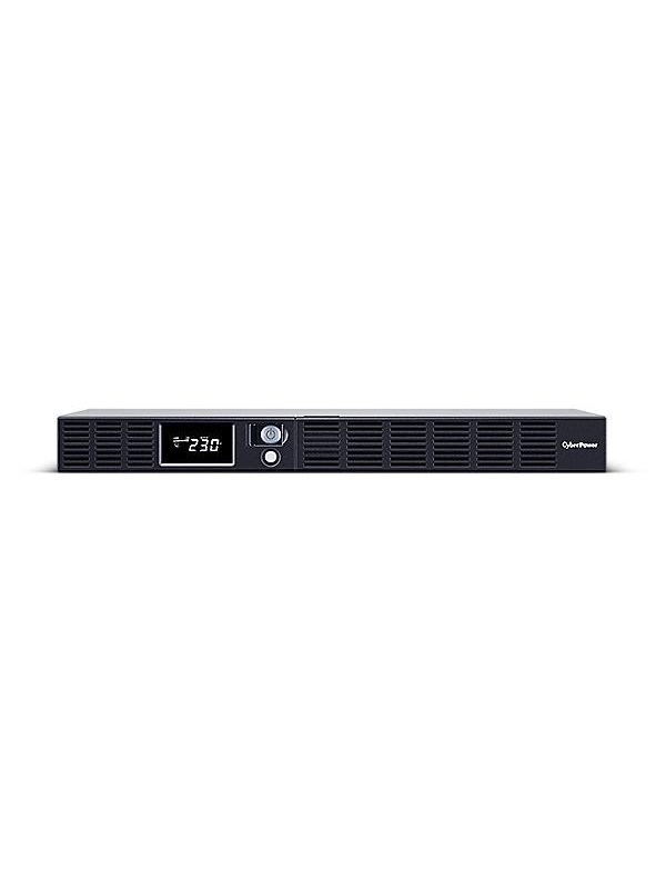 CyberPower OR650ERM1UGR UPS 650VA / 360W met 4x Schuko-uitgangen en rackmontage van 1U