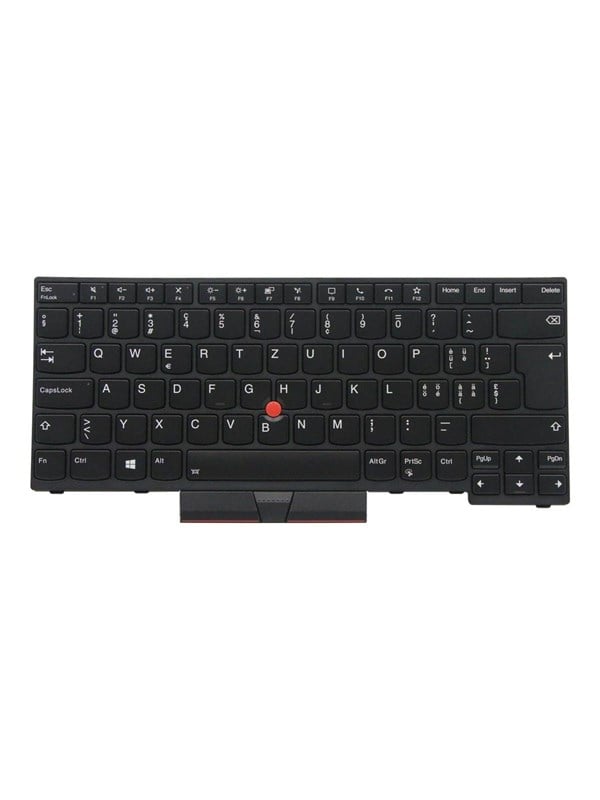 Lenovo Chicony - Notebook replacement keyboard - Zwitsers - Zwart
