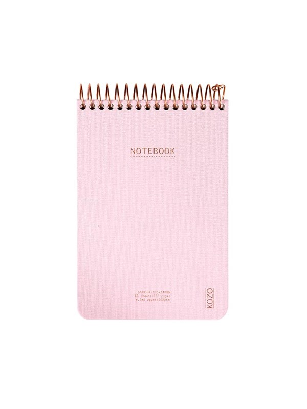 KOZO Premium Notebook A6 D. Roze