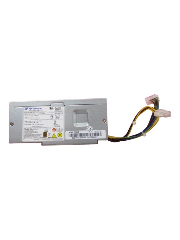 Lenovo - Voeding - 210 Watt Voeding - 210 Watt - ATX - 80 Plus 80 PLUS Bronze
