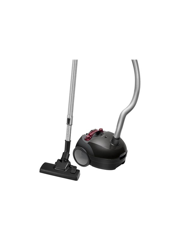 Bomann Stofzuiger BS 9019 CB N - vacuum cleaner - canister - red/anthracite