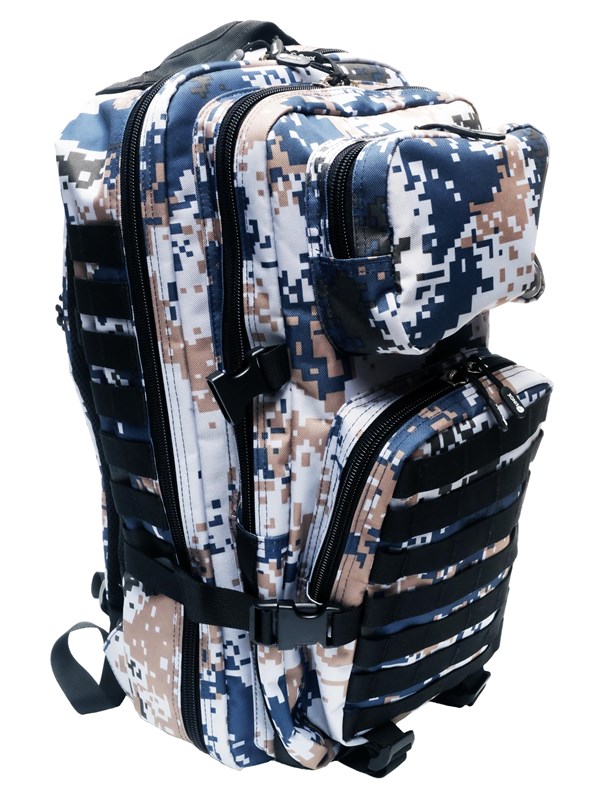 Sinox Backpack. 26 liters. Blauw Camo