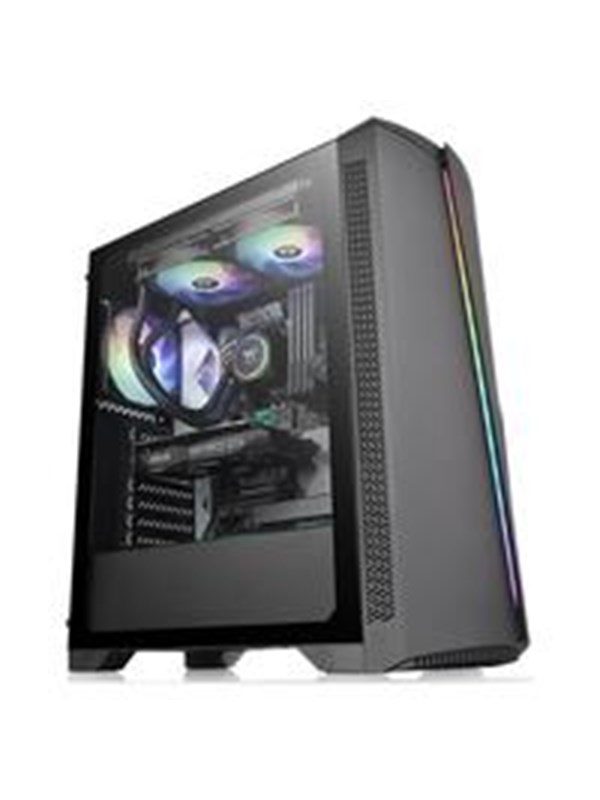Thermaltake Gehäuse H350 TG RGB - Case - Tower - Zwart