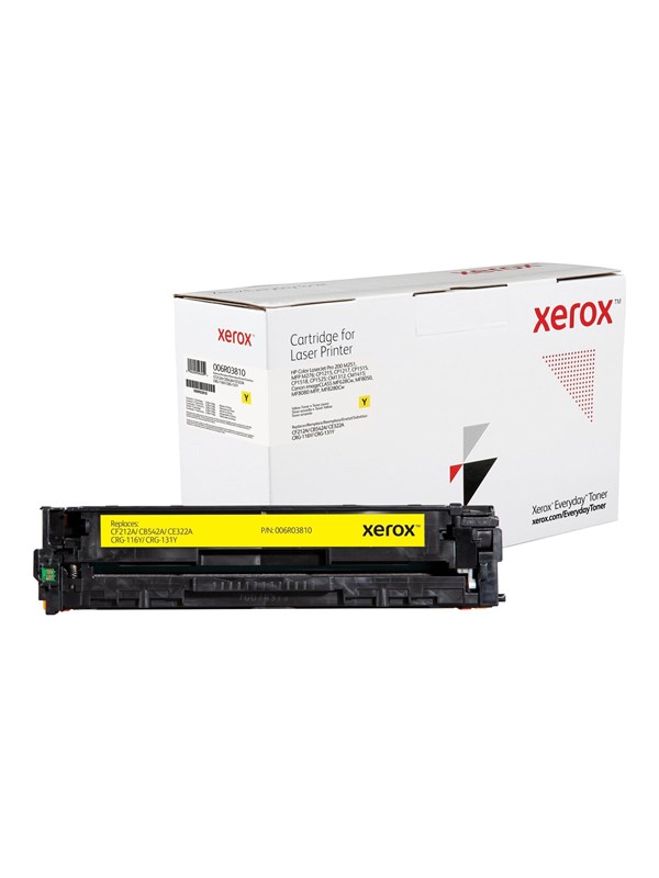 Xerox - Geel - compatible - toner cartridge (alternative for: HP CB542A HP CE322A HP CF212A Canon CRG-131Y)