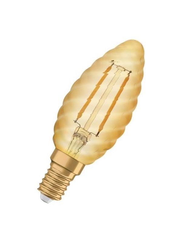 Osram LED spot Vintage 1906 Classic Candle 2.5W/824 (22W) Gold E14